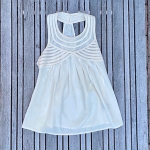 Aryn K cream Razorback tank